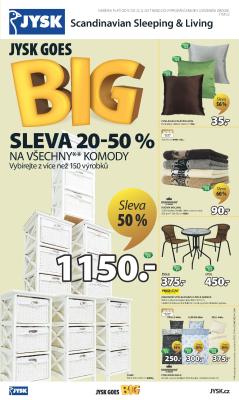 akční leták Jysk 9.3.2017-22.3.2017