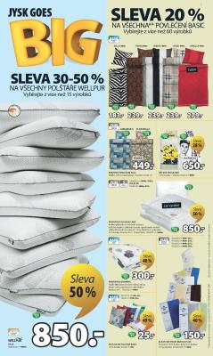 akční leták Jysk 9.3.2017-22.3.2017