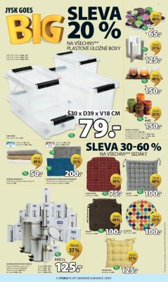 akční leták Jysk 9.3.2017-22.3.2017