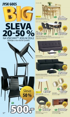 akční leták Jysk 9.3.2017-22.3.2017