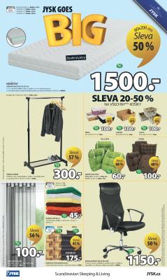 akční leták Jysk 16.3.2017-29.3.2017