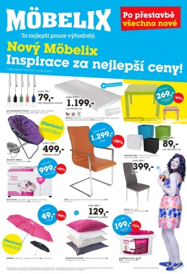 akční leták Möbelix 20.3.2017-2.4.2017