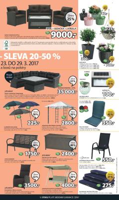 akční leták Jysk 23.3.2017-5.4.2017