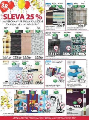 akční leták Jysk 30.3.2017-12.4.2017