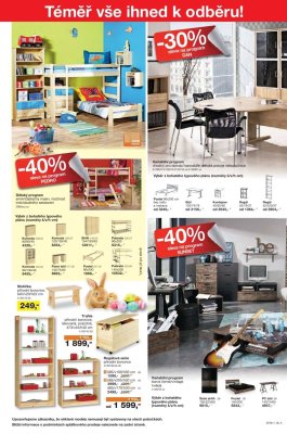 akční leták Sconto nábytek 5.4.2017-25.4.2017
