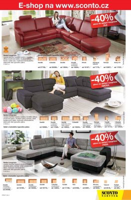 akční leták Sconto nábytek 5.4.2017-25.4.2017