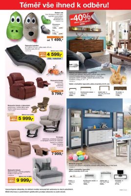 akční leták Sconto nábytek 5.4.2017-25.4.2017
