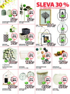 akční leták Jysk 6.4.2017-19.4.2017