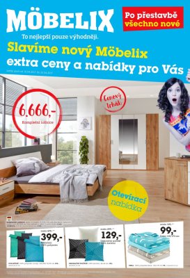 akční leták Möbelix 10.4.2017-23.4.2017