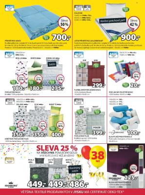 akční leták Jysk 20.4.2017-3.5.2017
