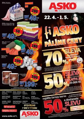 akční leták ASKO 22.4.2017-1.5.2017