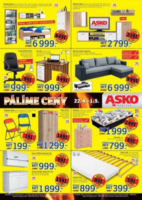 akční leták ASKO 22.4.2017-1.5.2017