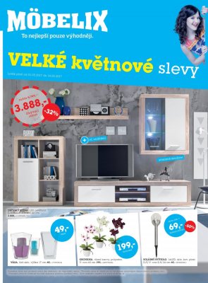akční leták Möbelix 1.5.2017-14.5.2017