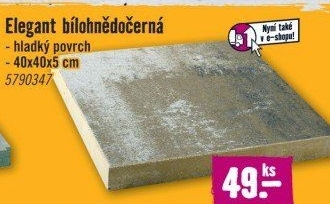 Betonová dlaždice zahradní Elegant