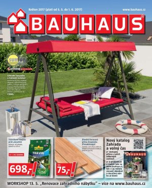 akční leták BAUHAUS 5.5.2017-1.6.2017