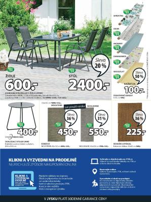 akční leták Jysk 11.5.2017-24.5.2017
