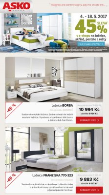 akční leták ASKO 10.5.2017-14.5.2017