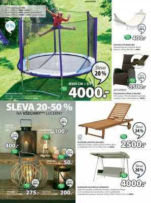 akční leták Jysk 25.5.2017-7.6.2017
