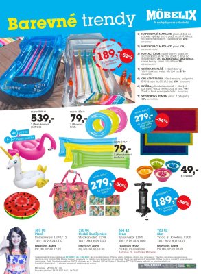 akční leták Möbelix 29.5.2017-11.6.2017