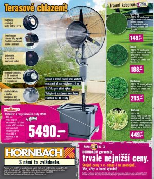 akční leták Hornbach 1.6.2017-27.6.2017