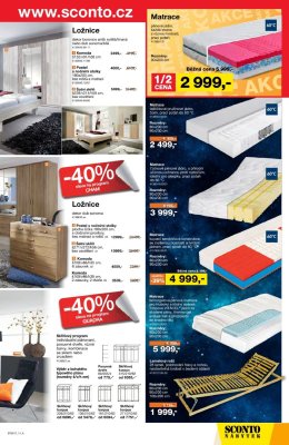 akční leták Sconto nábytek 7.6.2017-27.6.2017