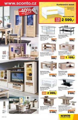 akční leták Sconto nábytek 7.6.2017-27.6.2017