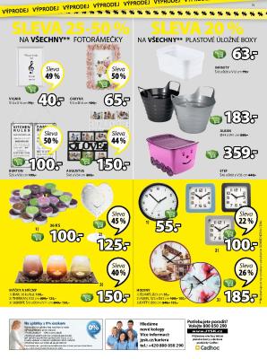 akční leták Jysk 29.6.2017-12.7.2017