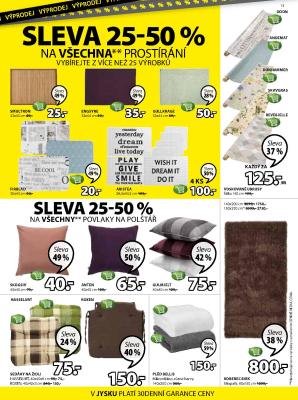 akční leták Jysk 6.7.2017-19.7.2017