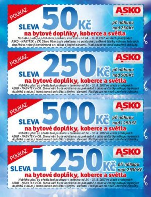 akční leták ASKO 24.8.2017-31.8.2017