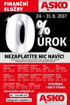 akční leták ASKO 24.8.2017-31.8.2017