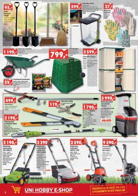akční leták UNI HOBBY 7.9.2017-17.9.2017
