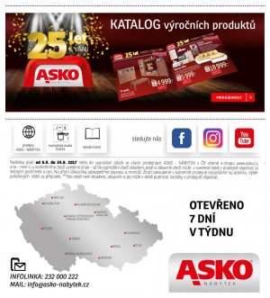 akční leták ASKO 6.9.2017-24.9.2017