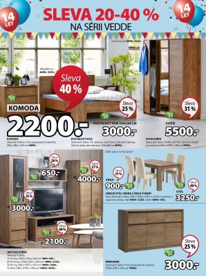akční leták Jysk 21.9.2017-4.10.2017