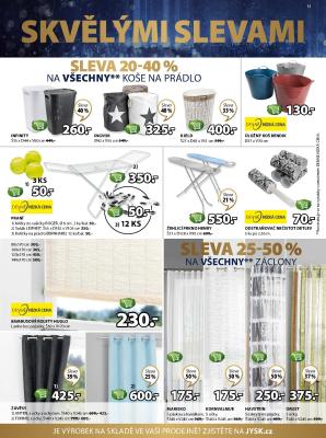 akční leták Jysk 5.10.2017-18.10.2017