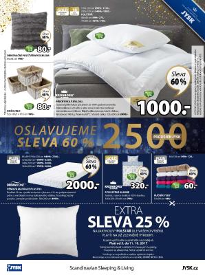 akční leták Jysk 5.10.2017-18.10.2017
