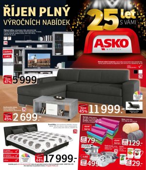 akční leták ASKO 5.10.2017-19.10.2017