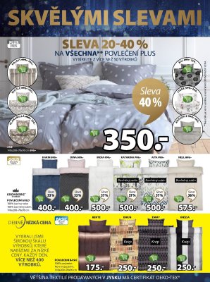 akční leták Jysk 12.10.2017-19.10.2017