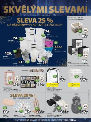 akční leták Jysk 12.10.2017-19.10.2017