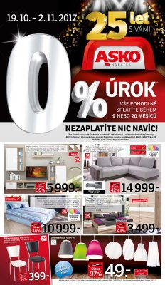 akční leták ASKO 19.10.2017-2.11.2017