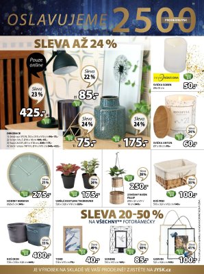 akční leták Jysk 26.10.2017-8.11.2017