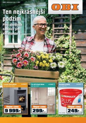 akční leták OBI 25.10.2017-1.11.2017