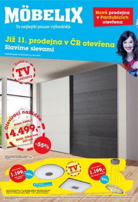 akční leták Möbelix 30.10.2017-18.11.2017