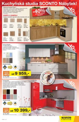 akční leták Sconto nábytek 1.11.2017-14.11.2017