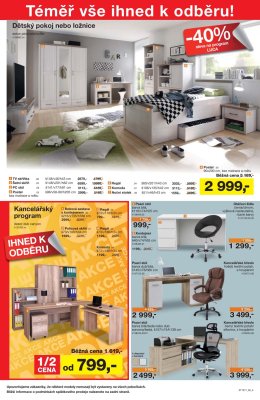akční leták Sconto nábytek 1.11.2017-14.11.2017