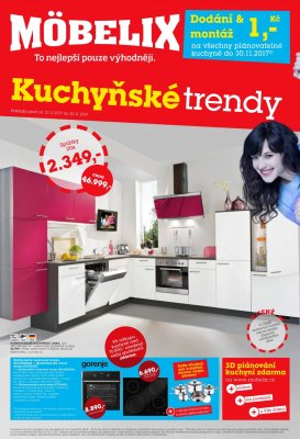 akční leták Möbelix 13.11.2017-30.11.2017