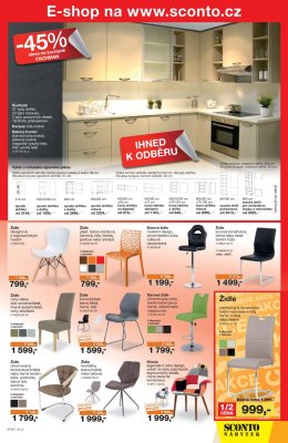 akční leták Sconto nábytek 29.11.2017-27.12.2017