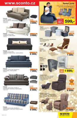 akční leták Sconto nábytek 29.11.2017-27.12.2017