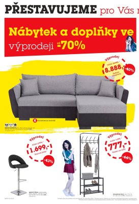 akční leták Möbelix 8.1.2018-21.1.2018