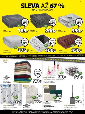 akční leták Jysk 18.1.2018-31.1.2018