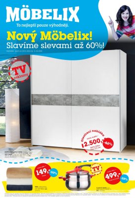 akční leták Möbelix 29.1.2018-11.2.2018